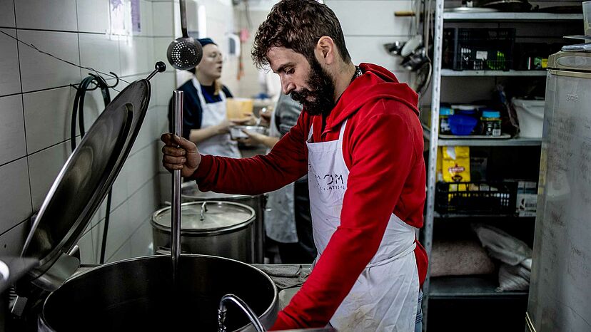 Küchendienst in Bosnien Herzegowina