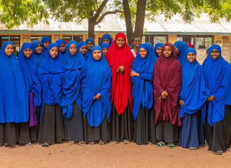 Schülerinnen in Dadaab