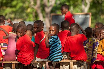 Schüler in Kenia