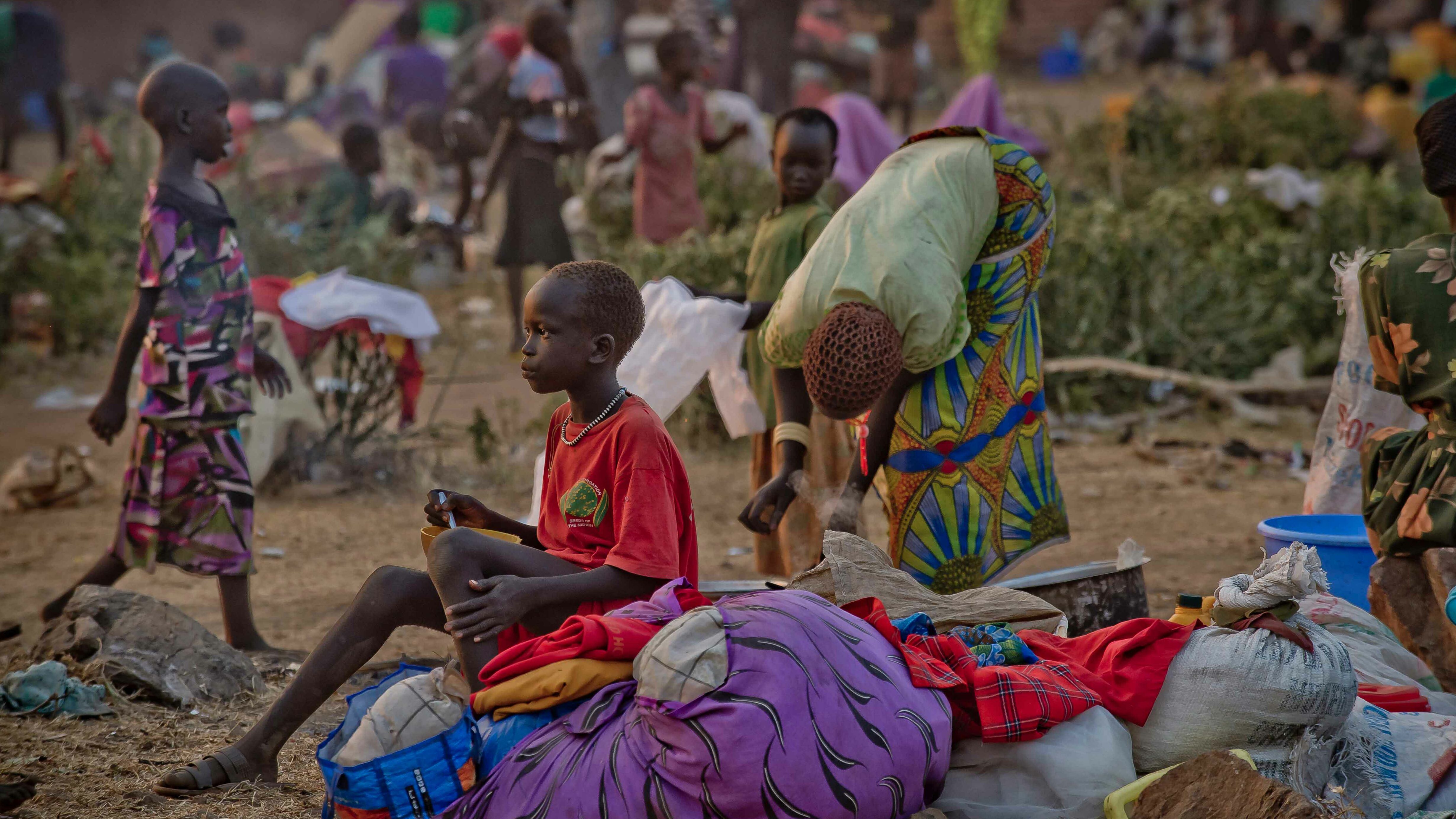 Flüchtlingslager in Uganda