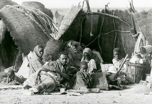 Somalische Familie 1980