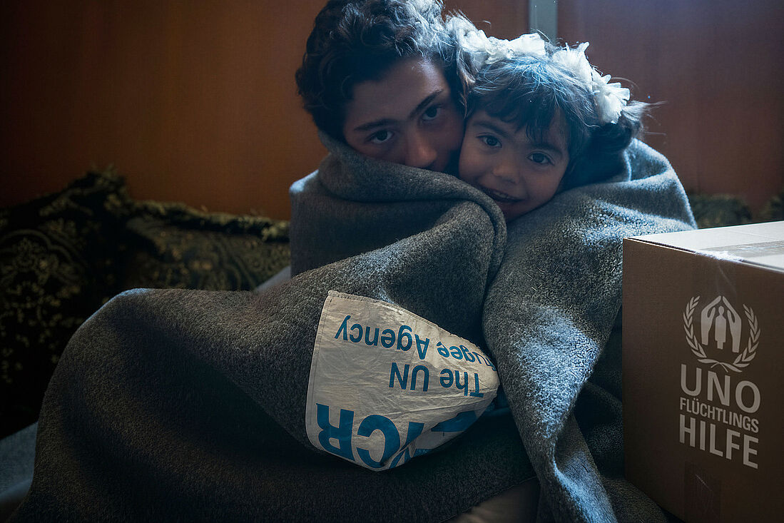 Hilfe im Winter für Flüchtlinge