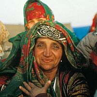 Frau in Afghanistan