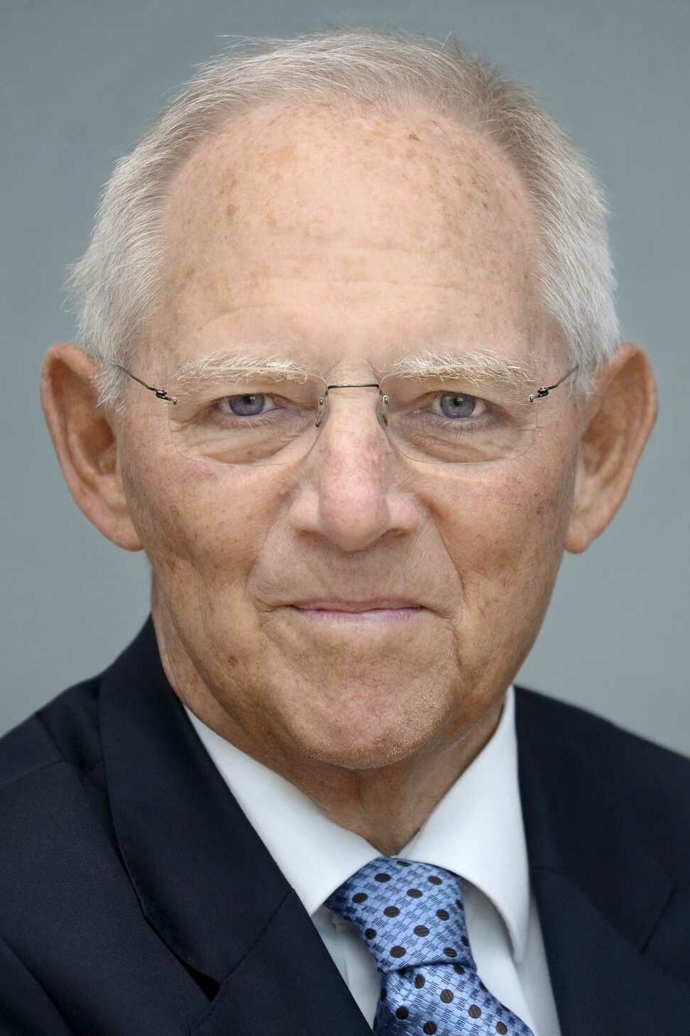 Dr. Wolfgang Schäuble  - Schirmherr UNO-Flüchtlingshilfe