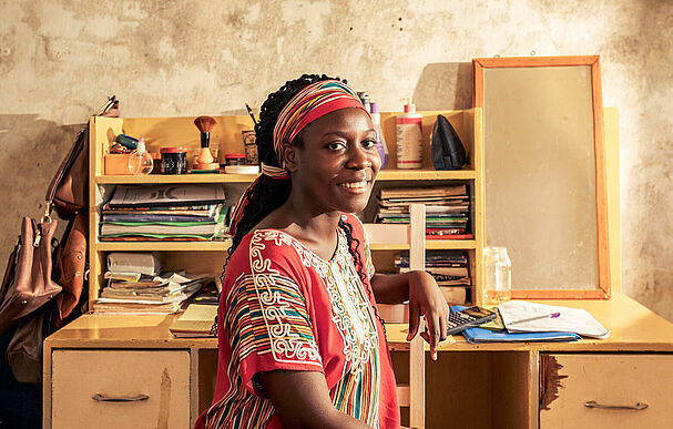 DAFI Studentin im Tschad