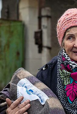 Winterhilfe in der Ukraine