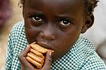 Kind mit Cracker, Ernährung 