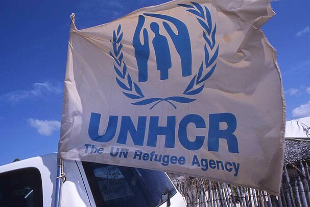 UNHCR Flagge