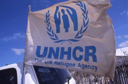 UNHCR-Flagge