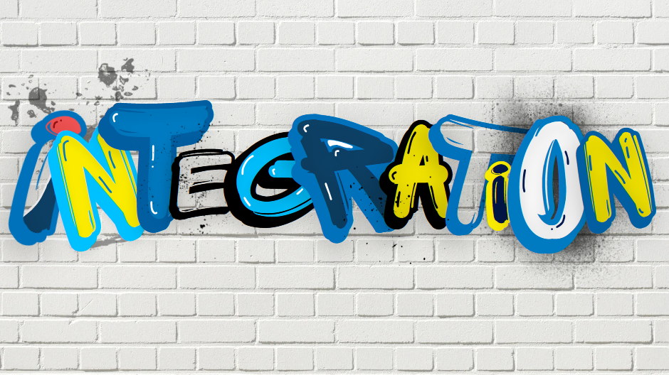 Graffiti Schriftzug "Integration"