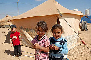 syrische Flüchtlingskinder