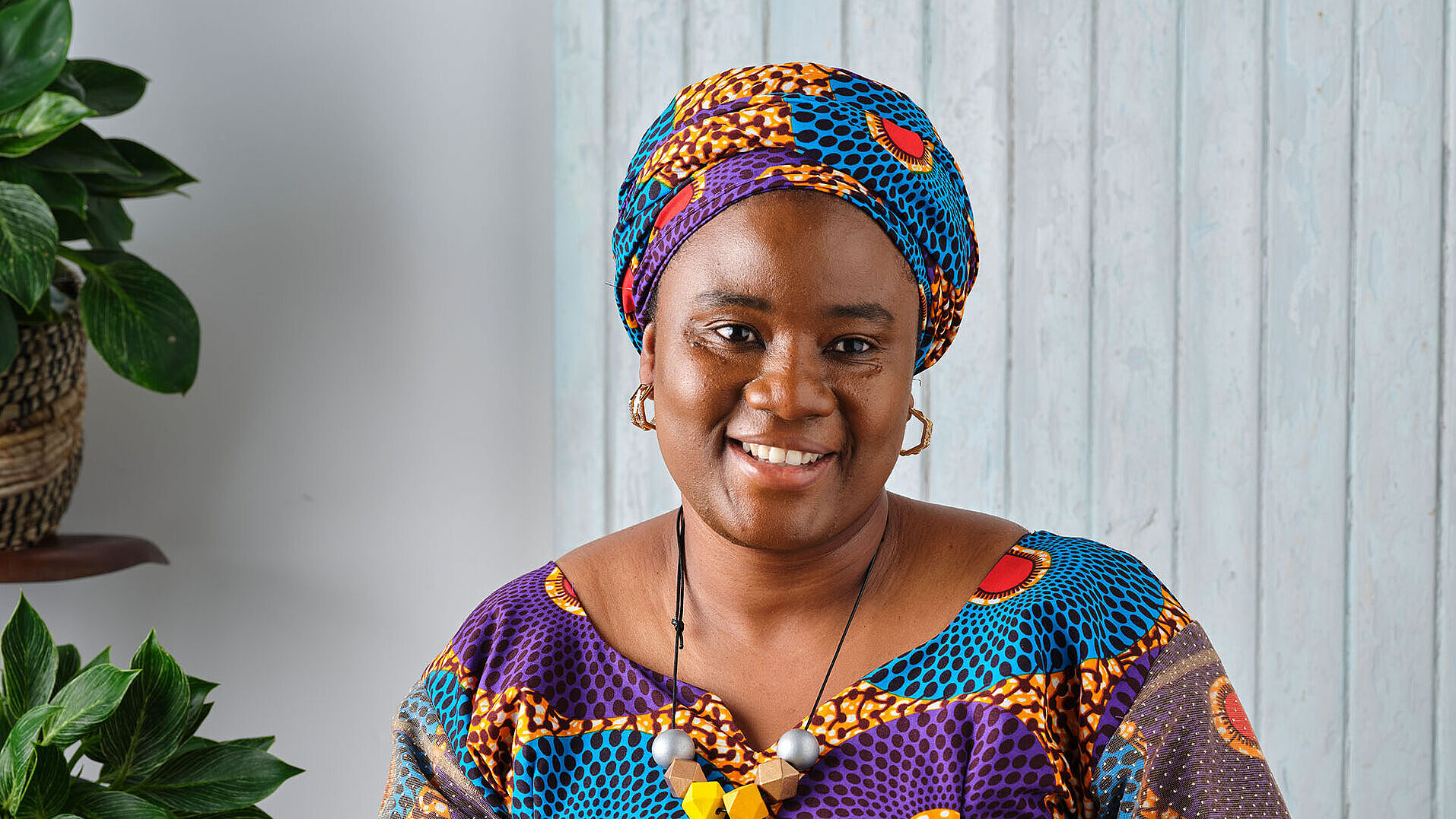 Yarrie lächelt in die Kamera