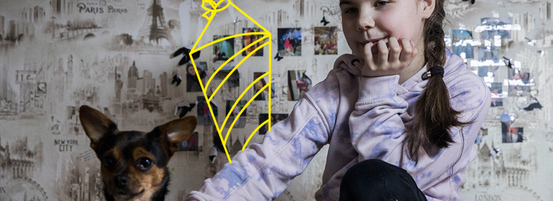 Geflüchtetes Mädchen aus der Ukraine unterstützen