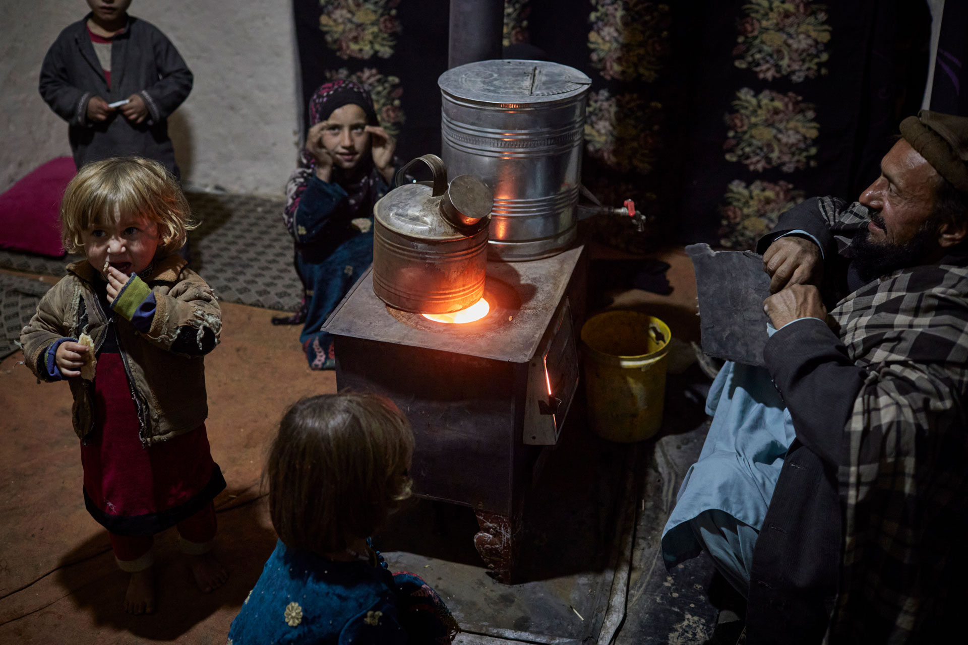 Vertriebene in Kabul
