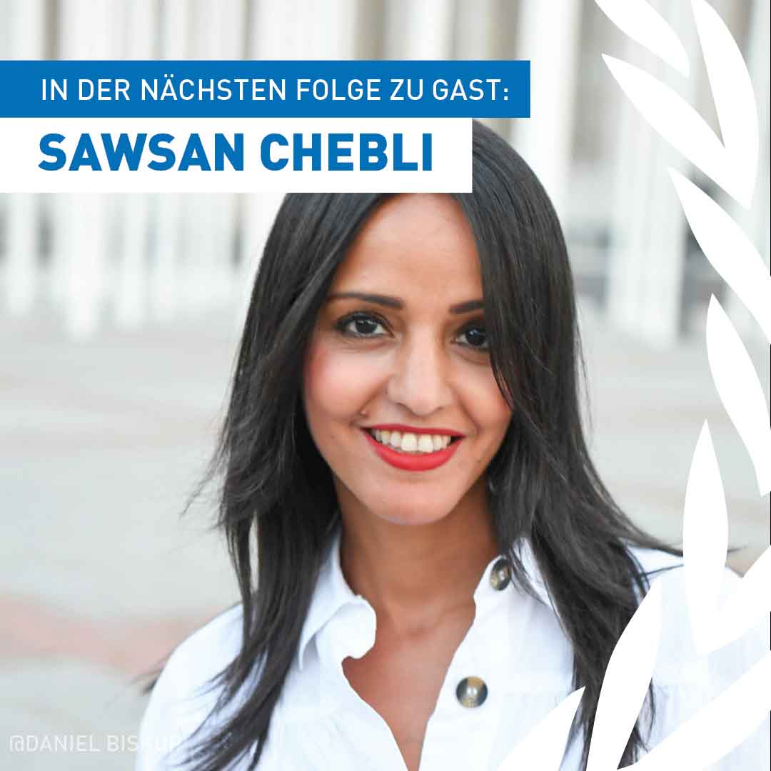 Politikerin Sawsan Chebli ist Gast im Podcast "Beweeggründe"