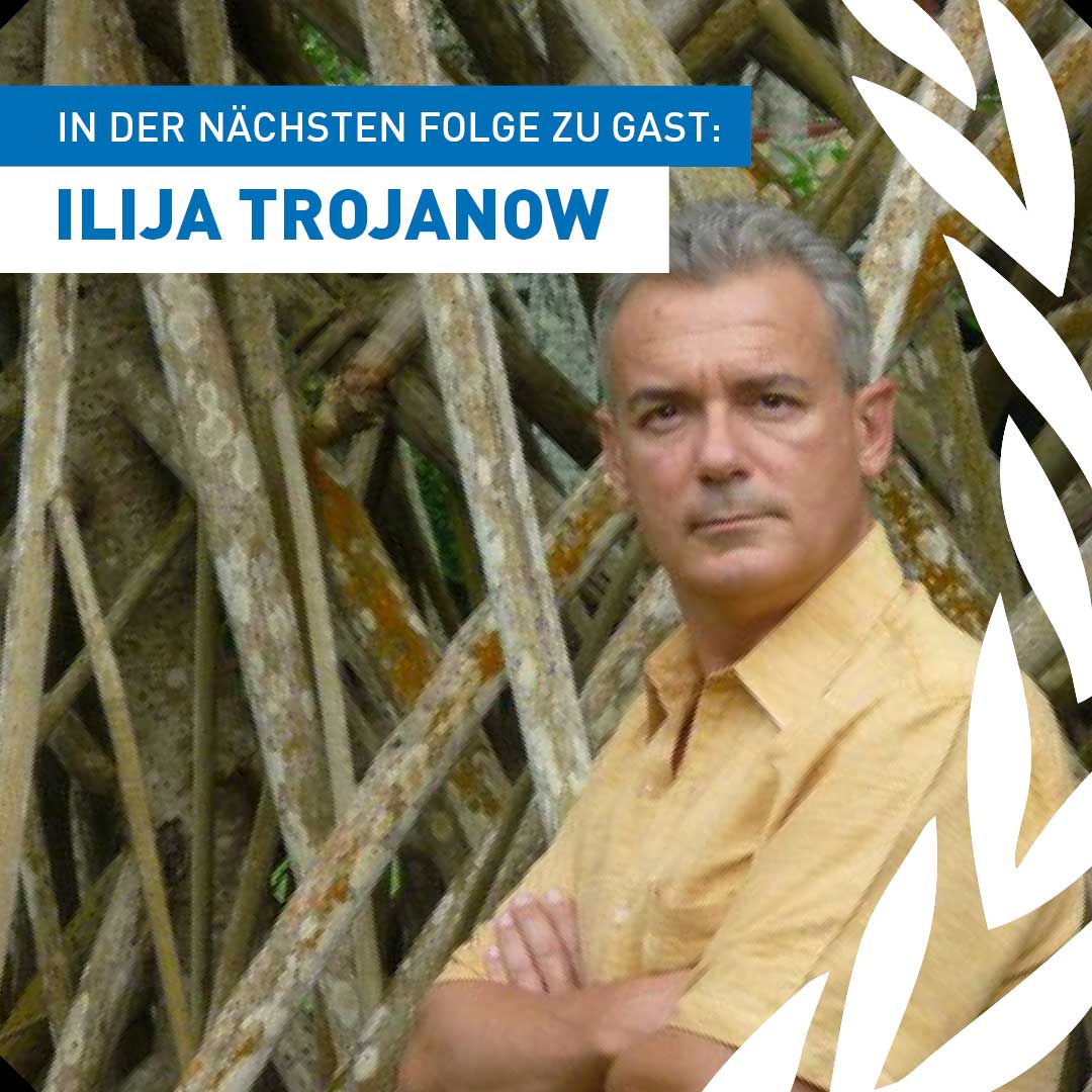 Ilija Trojanow zu Gast im Podcast der UNO-Flüchtlingshilfe
