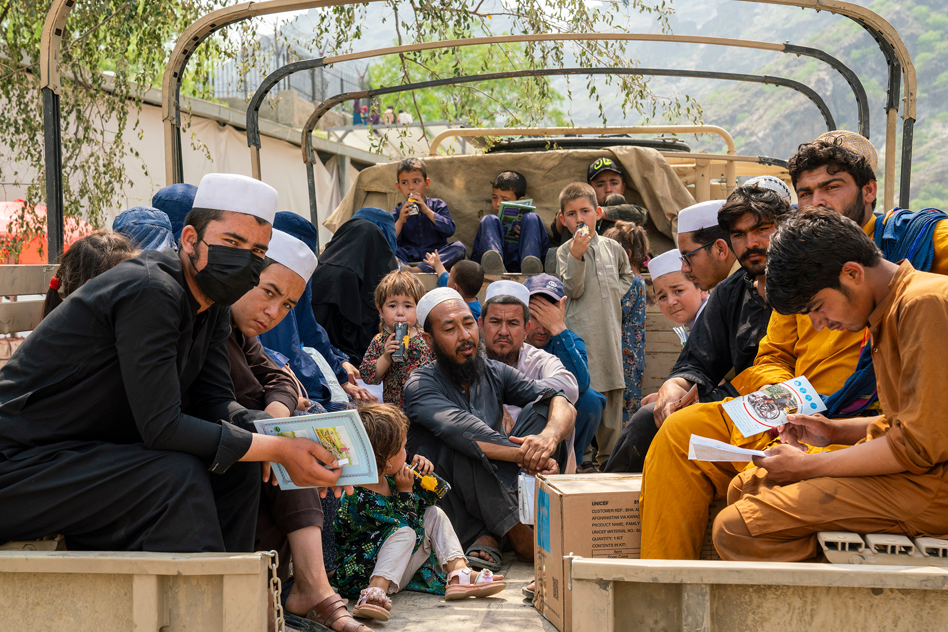 an der pakistanisch-afghanischen Grenze