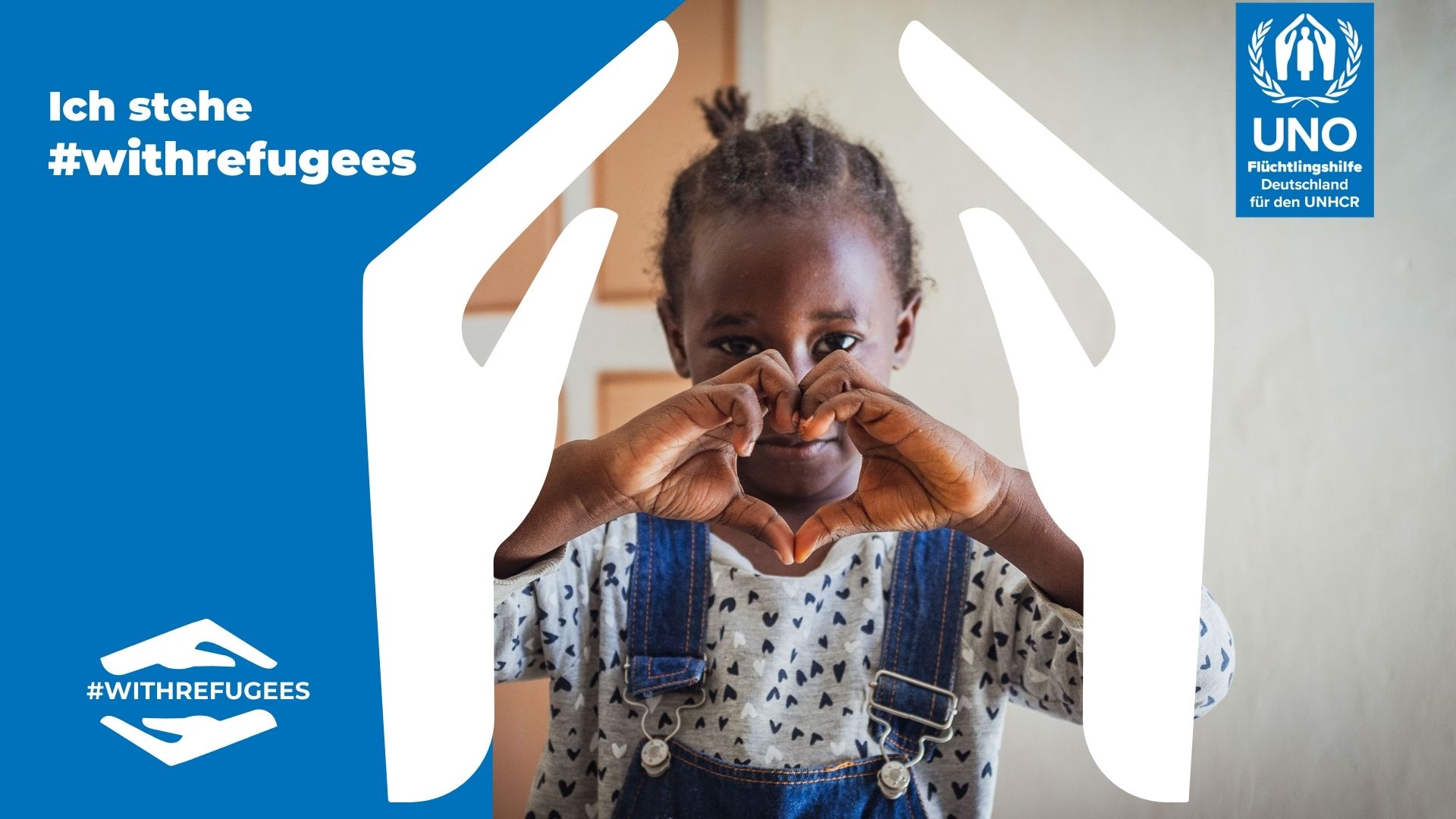 #withrefugees, heart 