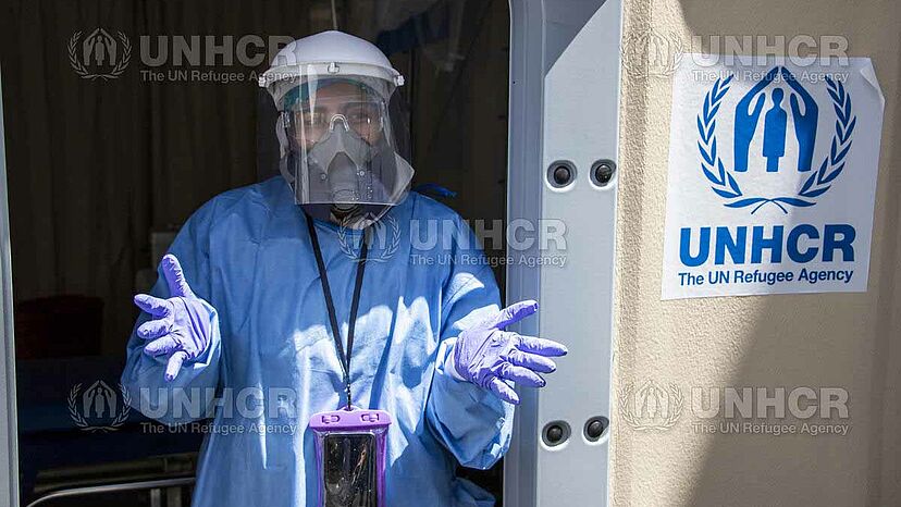 Ecuador: Lokale Ärzte versorgen Corona-Kranke in UNHCR-Housing Unit
Bild-ID: RF2300980 Credit: © UNHCR/Jaime Giménez Sánchez de la Blanca Bildgröße: 6000px × 4000px (300dpi)  
Bild herunterladen